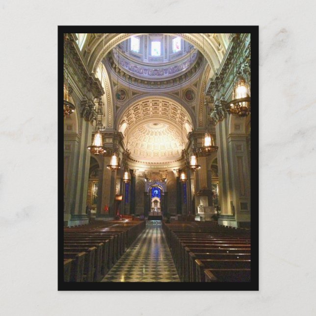 Kathedrale Basilica Peter und Paul, Postkarte (Vorderseite)