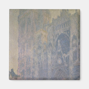 Kathedrale Claude Monets   Rouen, Harmonie im Wei Magnet
