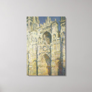 Kathedrale Claude Monets   Rouen im vollen Leinwanddruck