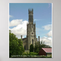 Kathedrale der Annahme, Karlsbad-Poster