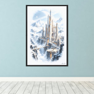 Kathedrale der Stille Leinwanddruck
