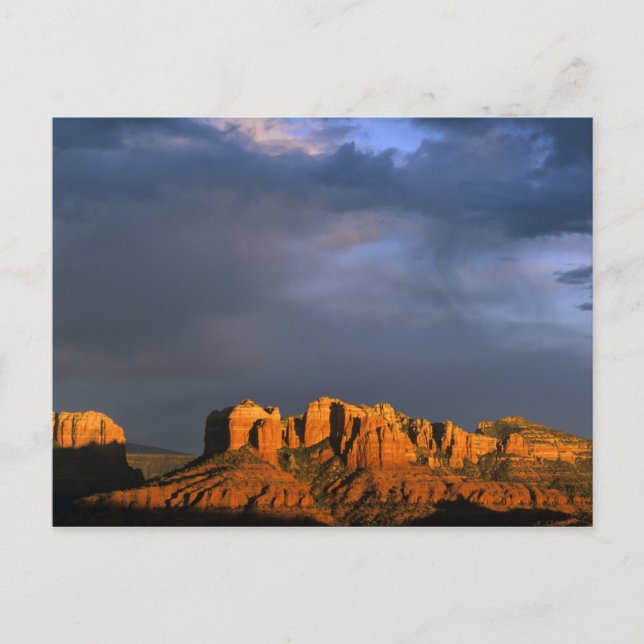 Kathedrale Felsen in Sedona Arizona Postkarte (Vorderseite)