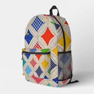 Kathedrale Fenstermuster Bedruckter Rucksack