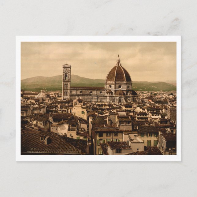 Kathedrale Florenz, Toskana, Italien Postkarte (Vorderseite)