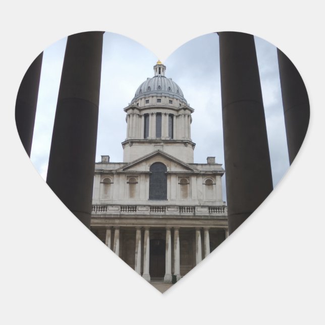 Kathedrale Heart Sticker (Vorderseite)