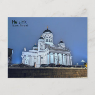 Kathedrale Helsinki Postkarte