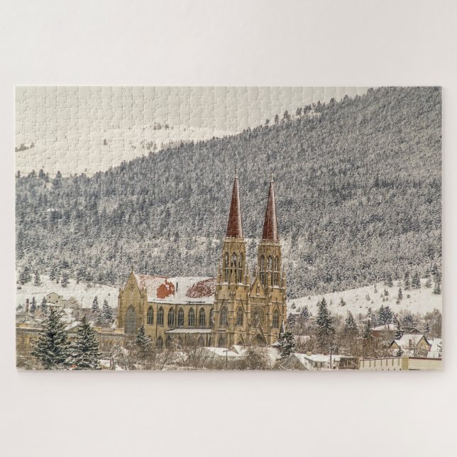 Kathedrale im gotischen Stil - 1014 Stück (Horizontal)