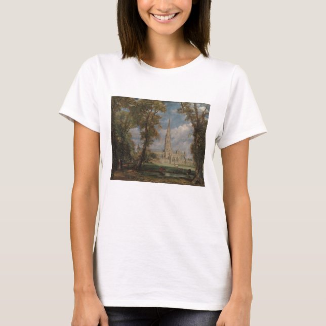 Kathedrale John Constables | Salisbury vom Bish T-Shirt (Vorderseite)