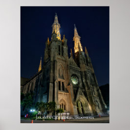 Kathedrale Katholische Kirche Neo Gotische Archite Poster