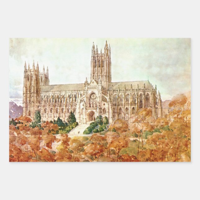 Kathedrale Kirche des Hl. Peter und Paul Geschenkpapier Set (Vorderseite)