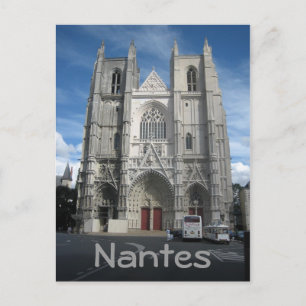 Kathedrale Nantes Postkarte