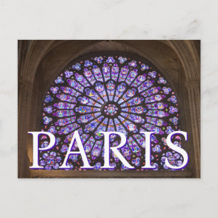 Kathedrale Notre-Dame   Paris, Frankreich   Danke Postkarte