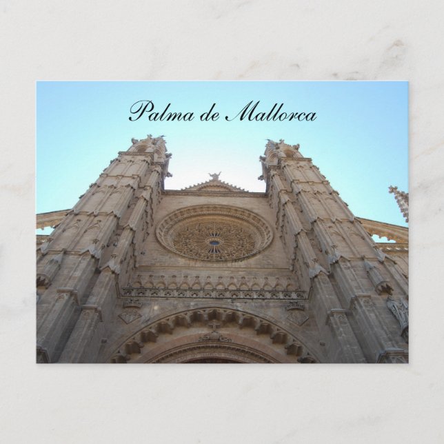 Kathedrale Palma de Mallorca Postkarte (Vorderseite)