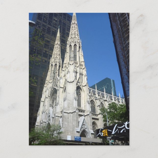 Kathedrale Postkarte (Vorderseite)