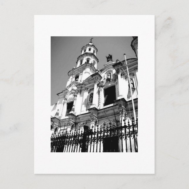 Kathedrale Postkarte (Vorderseite)