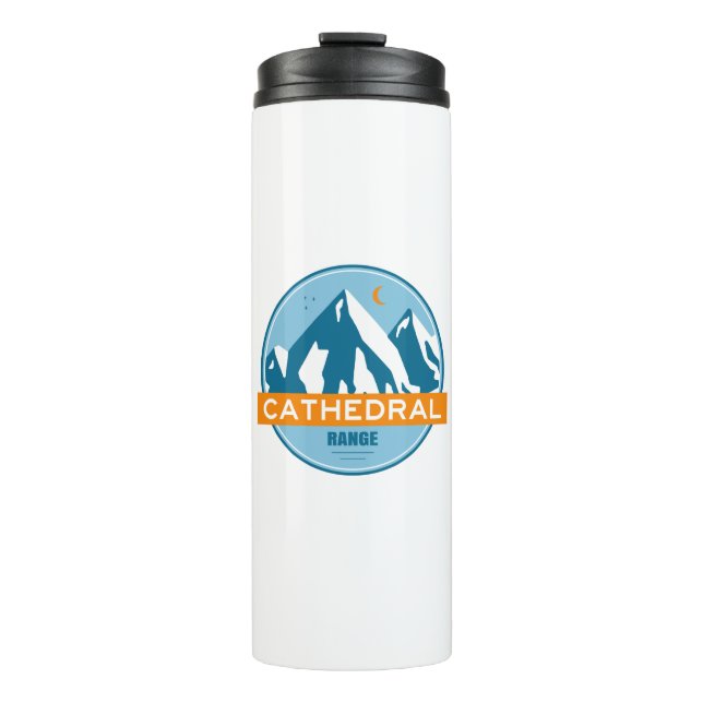 Kathedrale Range California Thermosbecher (Vorderseite)
