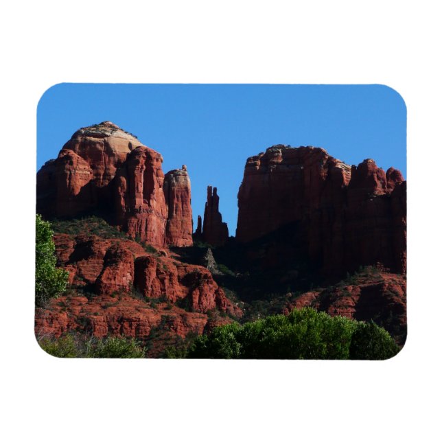 Kathedrale Rock in Sedona Magnet (Horizontal)