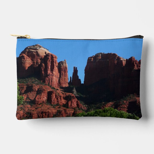 Kathedrale Rock in Sedona Zubehörtasche (Vorderseite)