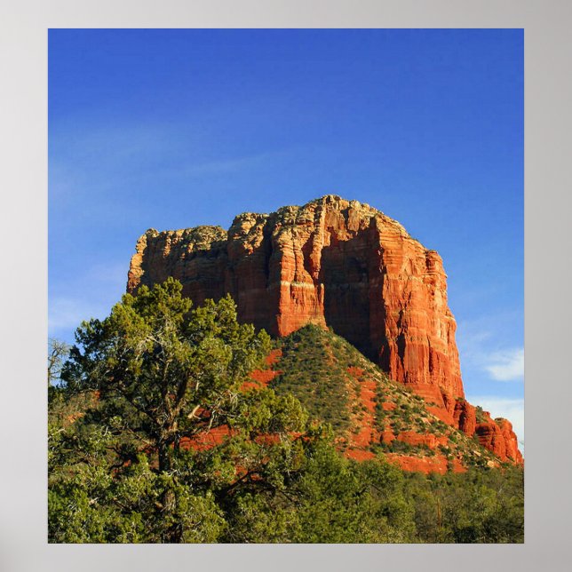 Kathedrale Rock, Sedona, Arizona Canvas Print Poster (Vorne)