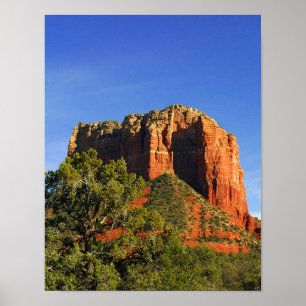 Kathedrale Rock, Sedona, Arizona Canvas Print Poster