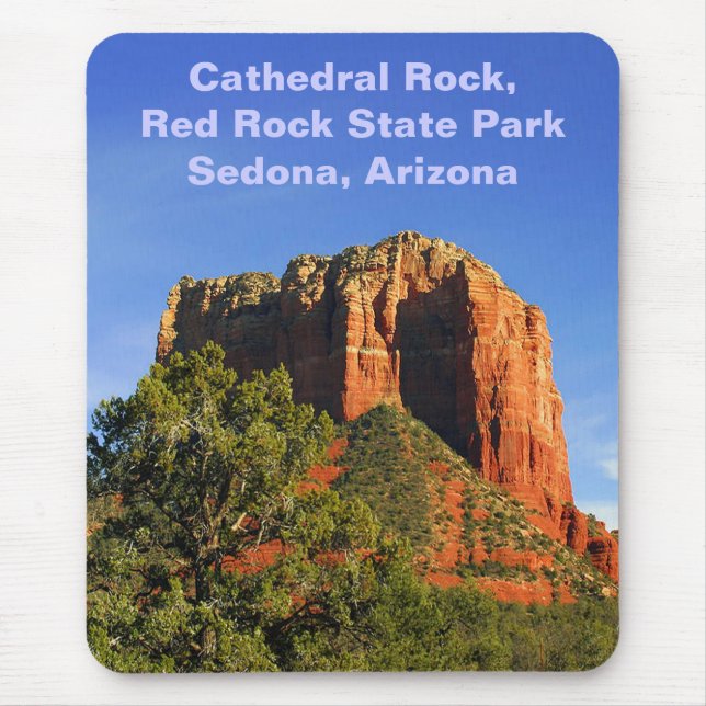 Kathedrale Rock, Sedona Arizona Mousepad (Vorne)