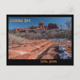 Kathedrale Rock - Sedona, Arizona Postkarte