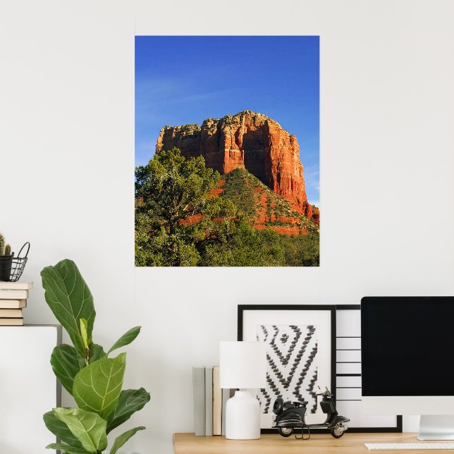 Kathedrale Rock, Sedona, Poster Arizona (Heimbüro)