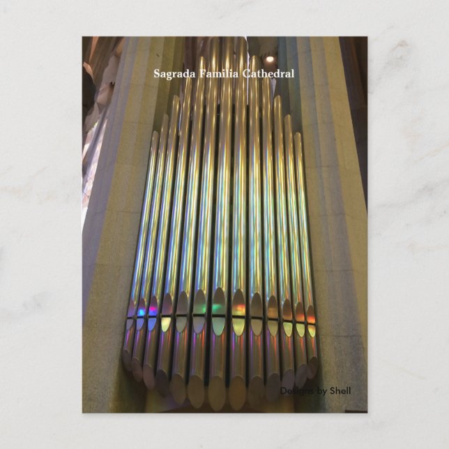 Kathedrale Sagrada Familia Postkarte (Vorderseite)