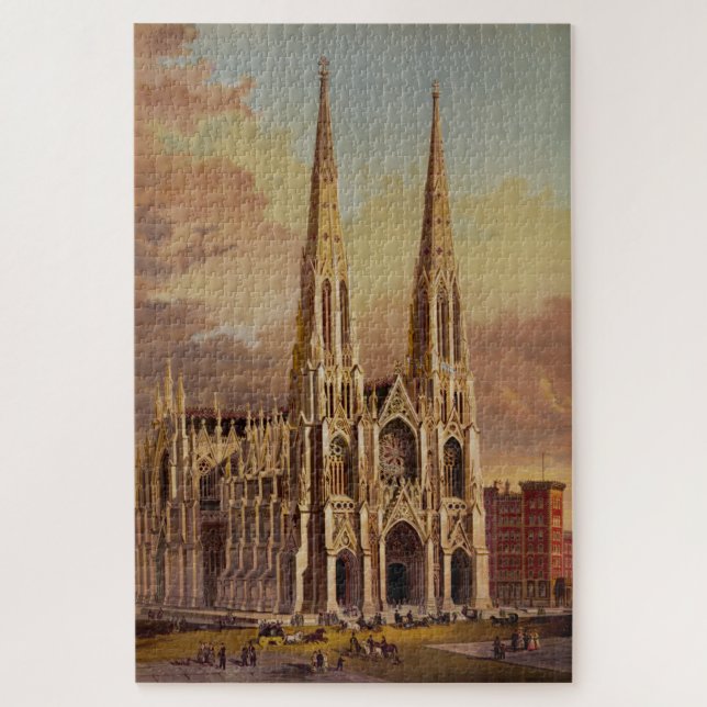 Kathedrale Saint Patrick in Midtown Manhattan (Vertikal)
