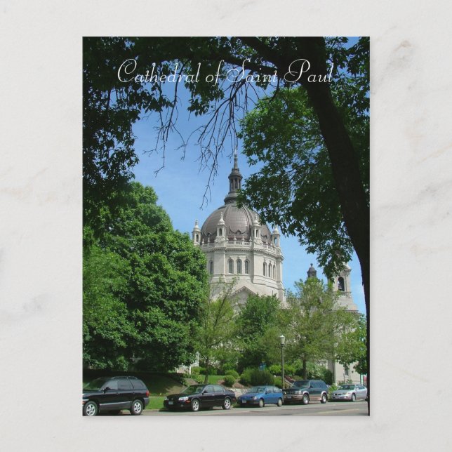Kathedrale Saint Paul Postkarte (Vorderseite)