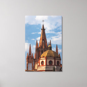 Kathedrale San Miguel Archangel Leinwanddruck
