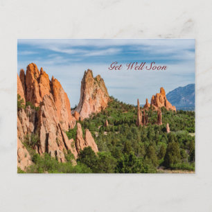 Kathedrale Spires Formationen Colorado Wohlfühlen Postkarte