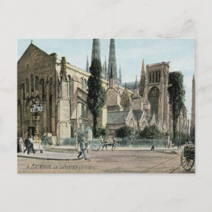 Kathedrale St. Andre, Bordeaux, Frankreich Postkarte