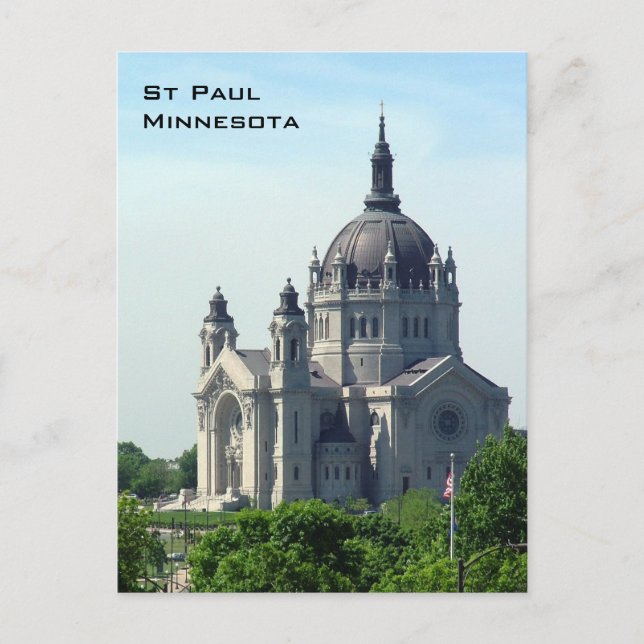 Kathedrale St. Paul Postkarte (Vorderseite)
