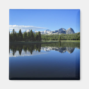 Kathedrale über dem Fluss Tuolumne - Yosemite Magnet