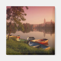 Kathedrale und Fluss Tormes, Salamanca, Kastilien