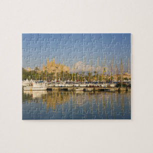 Kathedrale und Marina, Palma, Mallorca, Spanien