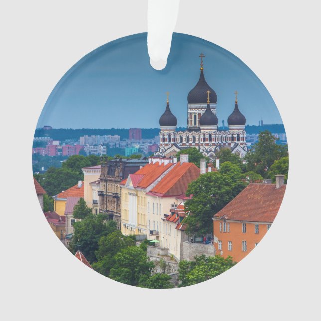 Kathedrale und Stadtbild| Estland Ornament (Vorderseite)