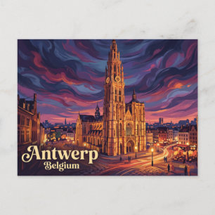 Kathedrale Unserer Lieben Frau Belgien Postkarte