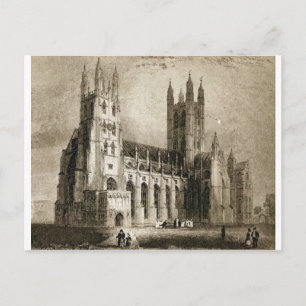 Kathedrale von Canterbury Postkarte