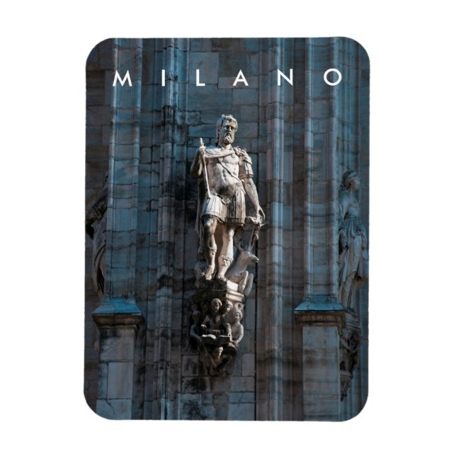 Kathedrale von Mailand Denkmal für Architektur Magnet (Vertikal)