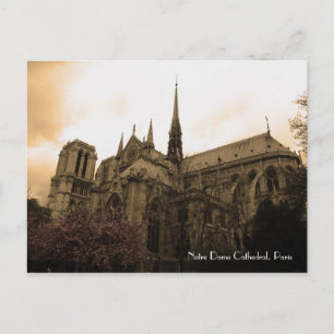 Kathedrale von Notre-Dame Postkarte
