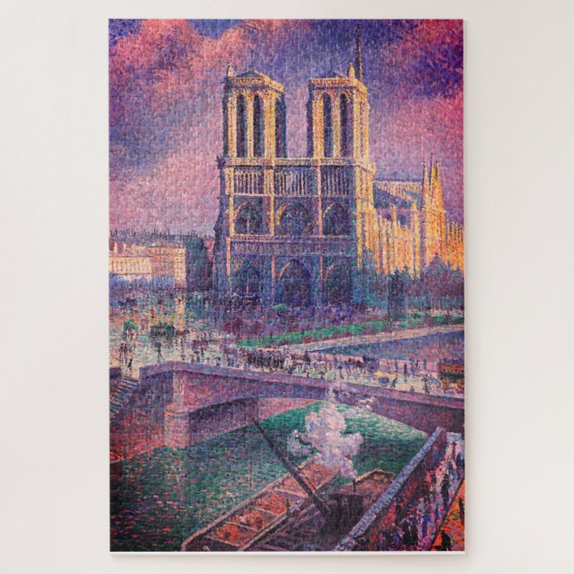 KATHEDRALE VON NOTRENDAME WASSERFARBE 6 (Vertikal)