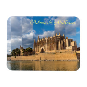 Kathedrale von Palma de Mallorca in der goldenen S Magnet
