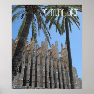 Kathedrale von Palma Mallorca Spanien Urlaub Poster