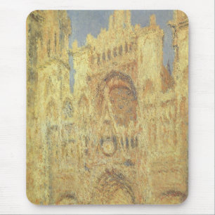 Kathedrale von Rouen, Sonnenuntergang von Claude M Mousepad