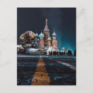 Kathedrale von Saint Basil und Hosico Postkarte