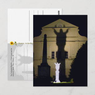 Kathedrale von Saint Louis, New Orleans, LA - Postkarte