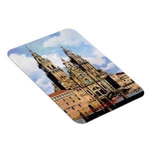 Kathedrale von Santiago Compostela Von ,(Zu Magnet