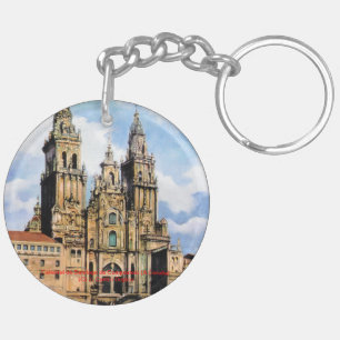 Kathedrale von Santiago Compostela Von ,(Zu Schlüsselanhänger